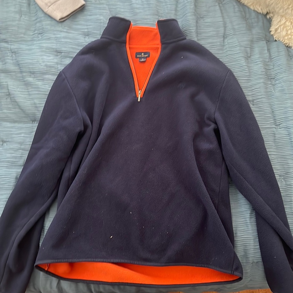 Men’s Brooks Brothers pull over fleece
